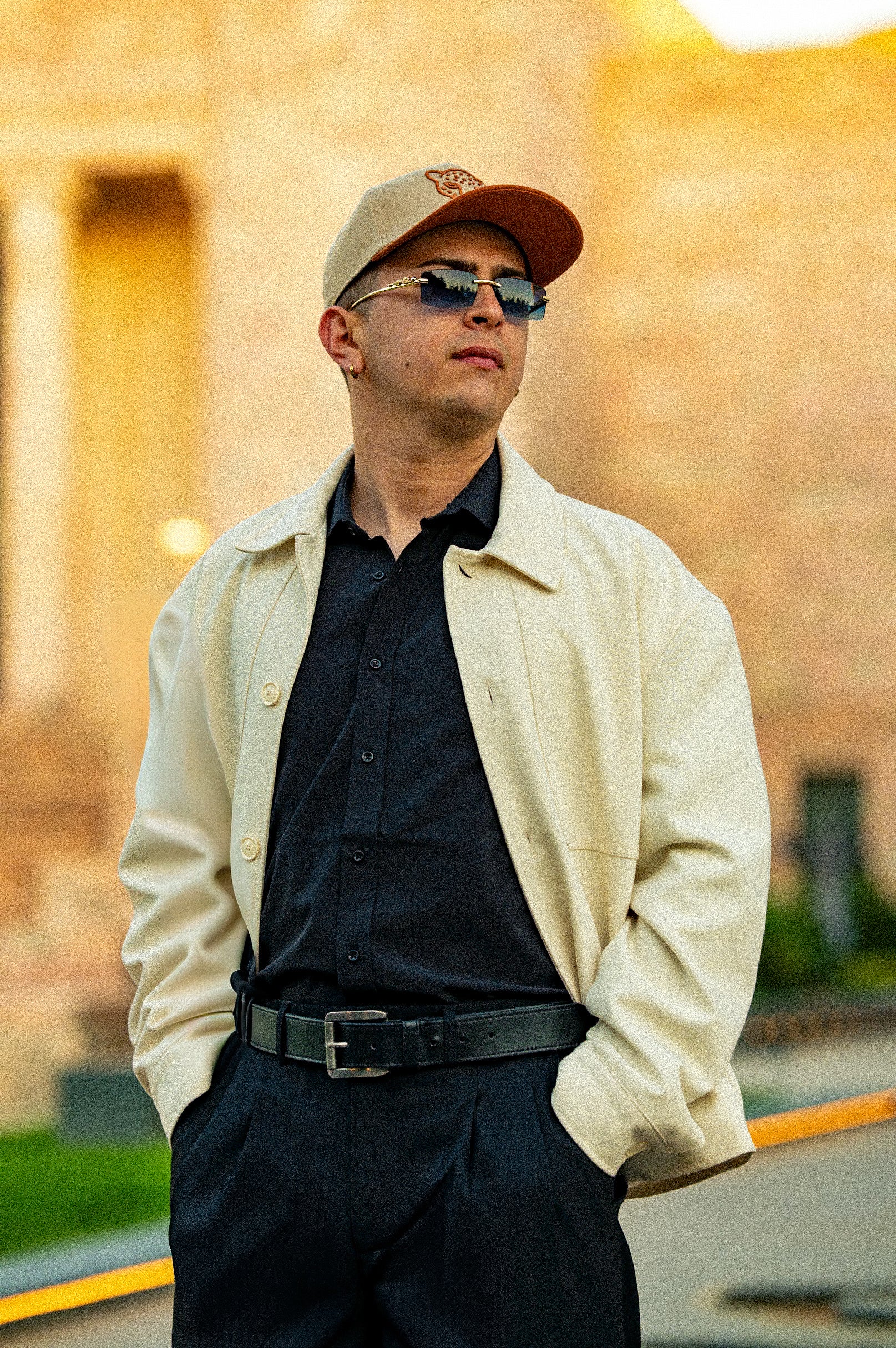 FEELDRAK CAP — BROWN / BEIGE