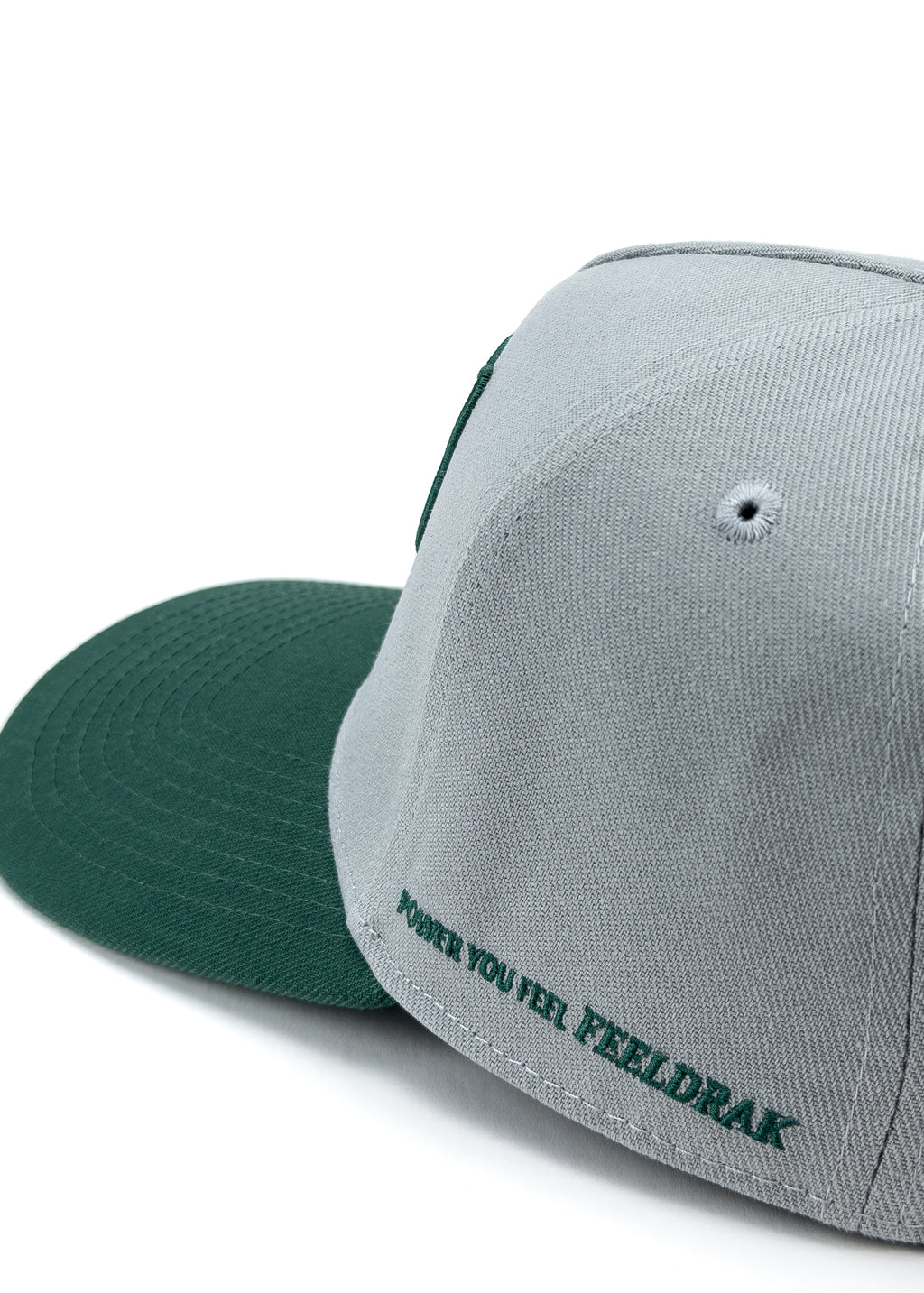 FEELDRAK CAP — WHITE / GREEN