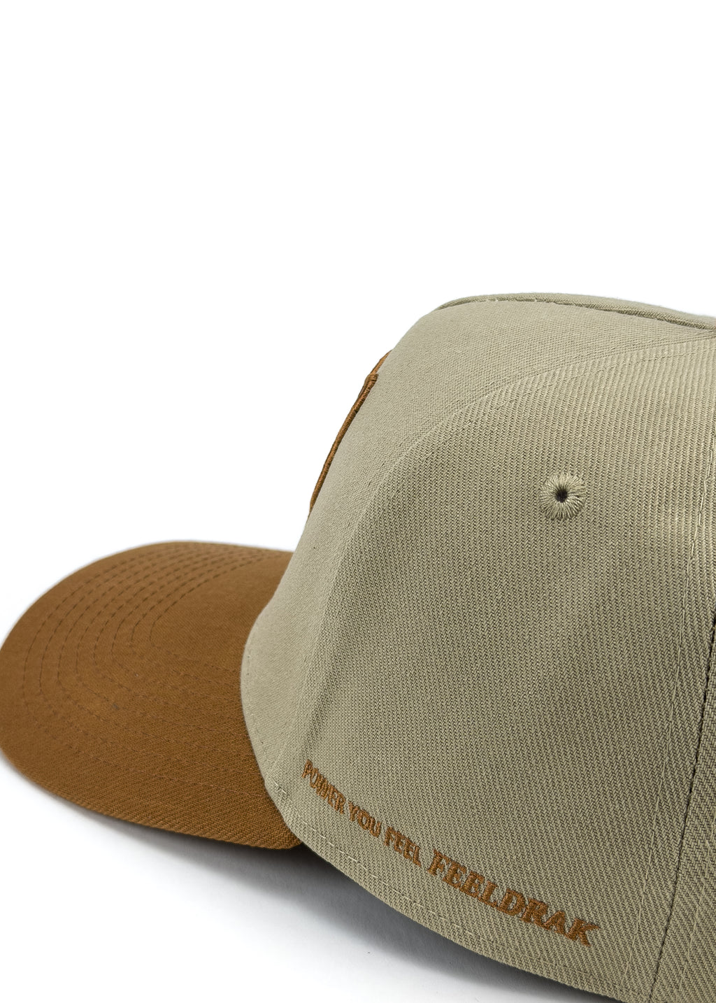 FEELDRAK CAP — BROWN / BEIGE